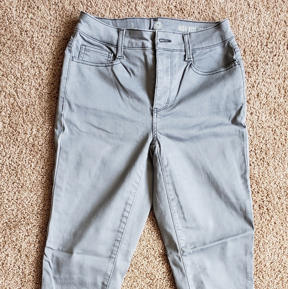 High rise jegging